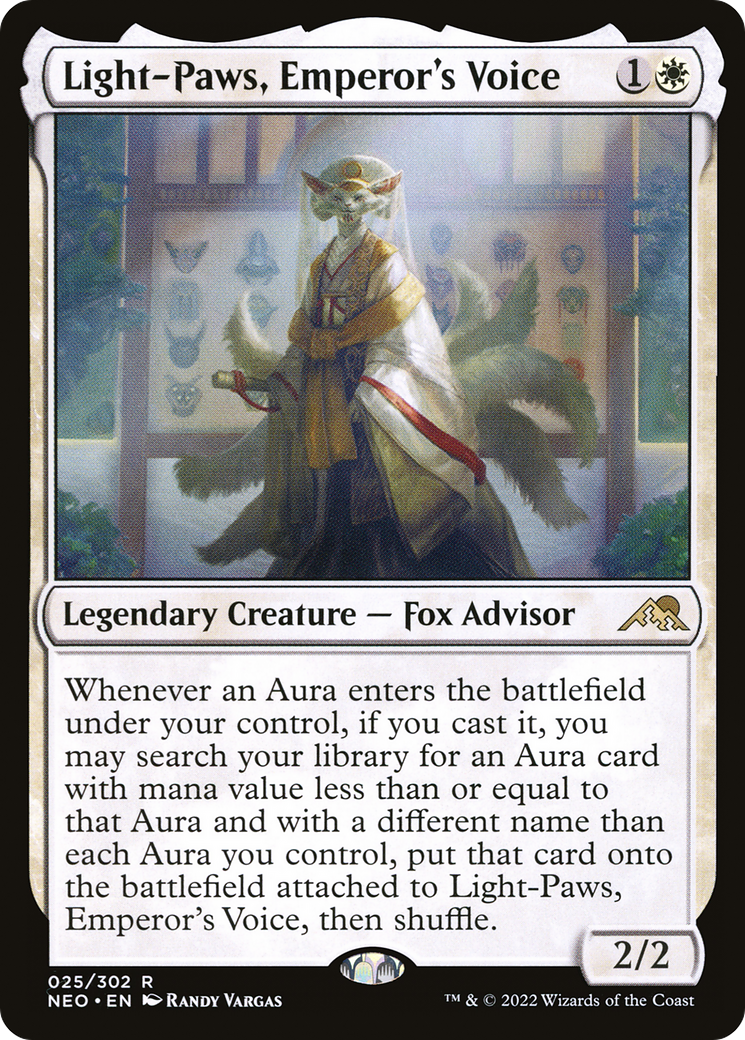 Light-Paws, Emperor's Voice (025) - Kamigawa: Neon Dynasty