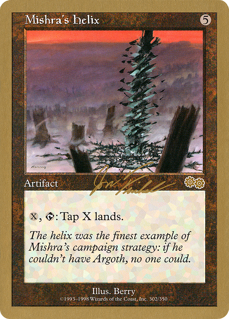 Mishra's Helix - 2000 Jon Finkel (USG) (Retro) - World Championship Decks 2000