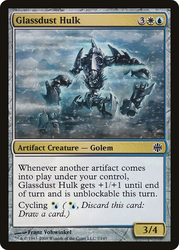 Glassdust Hulk (007) Foil - Alara Reborn