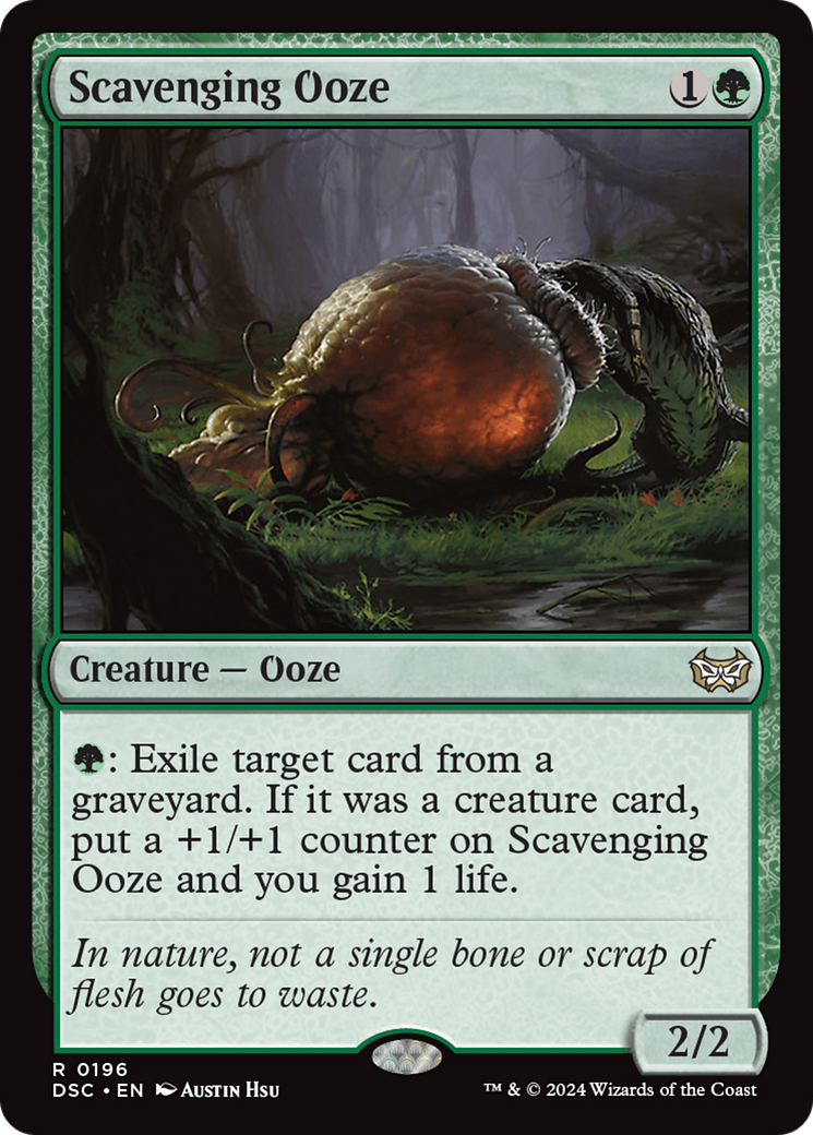 Scavenging Ooze (196) - Duskmourn: House of Horror Commander
