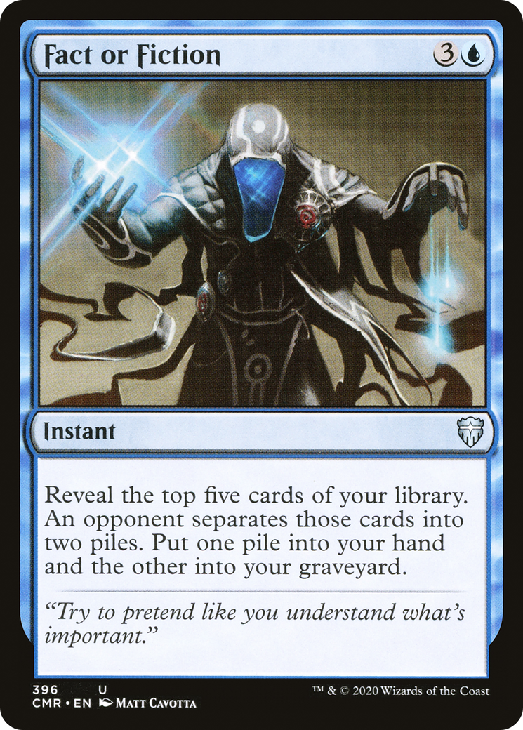 Fact or Fiction (396) - Commander Legends