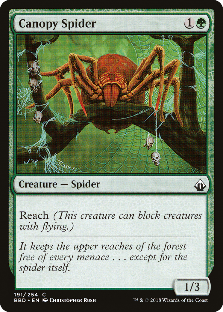 Canopy Spider (191) - Battlebond