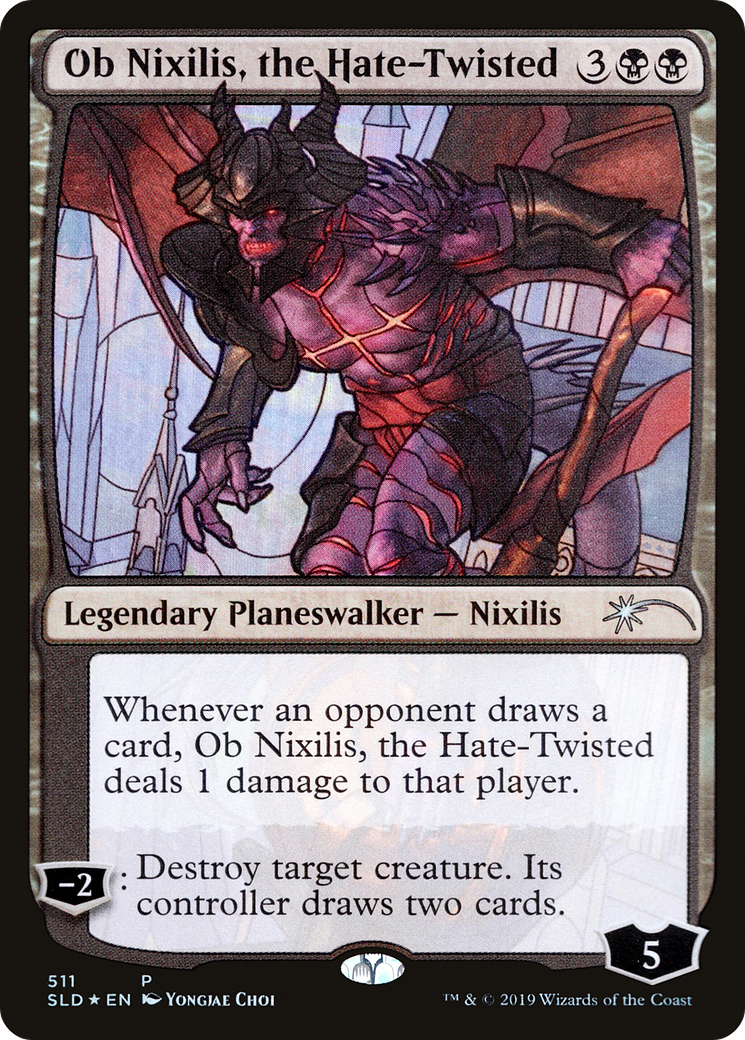 Ob Nixilis, the Hate-Twisted (511) Foil - Secret Lair Drop