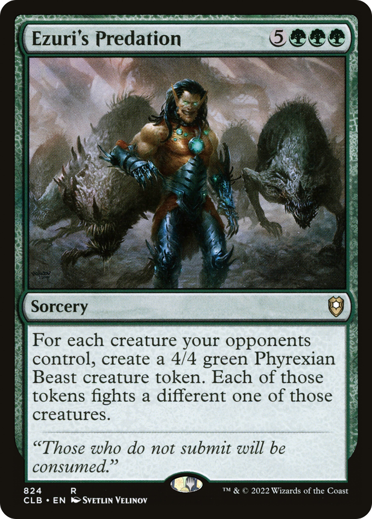 Ezuri's Predation (824) - Commander Legends: Battle for Baldur's Gate