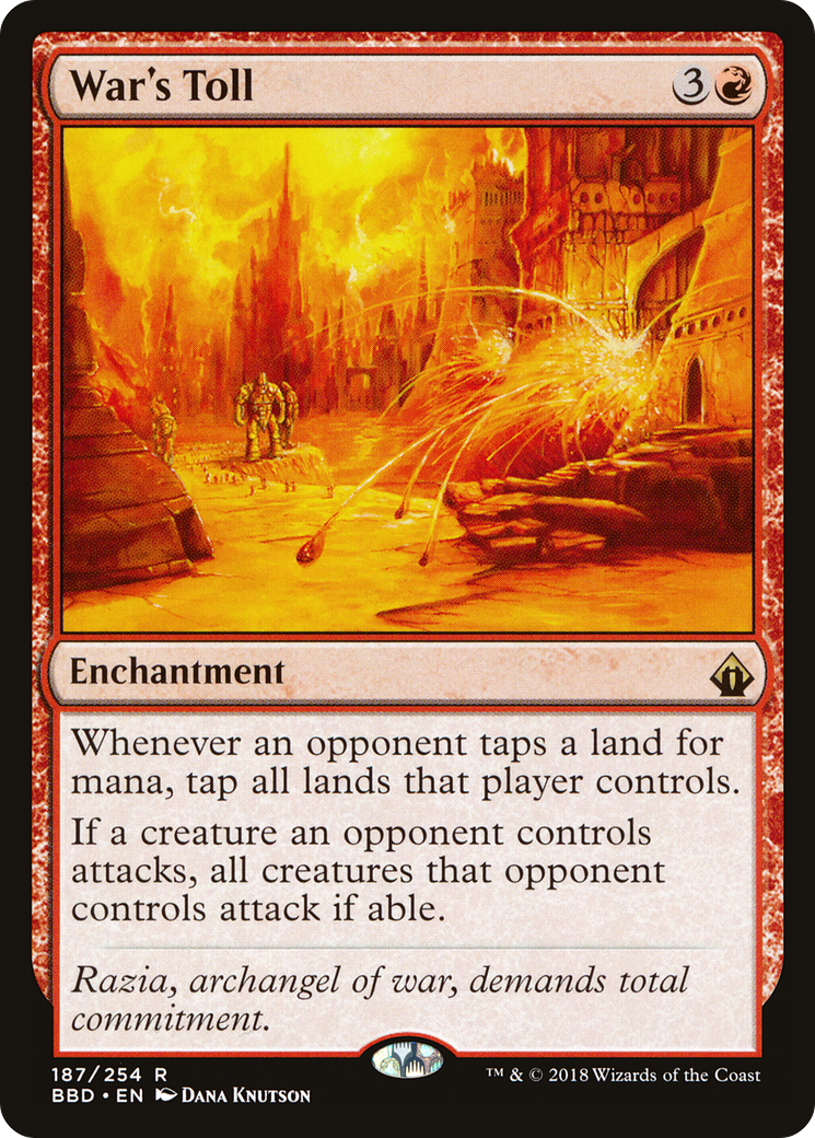 War's Toll (187) - Battlebond
