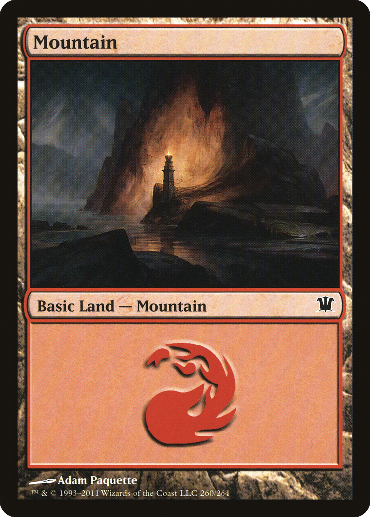 Mountain (260) Foil - Innistrad