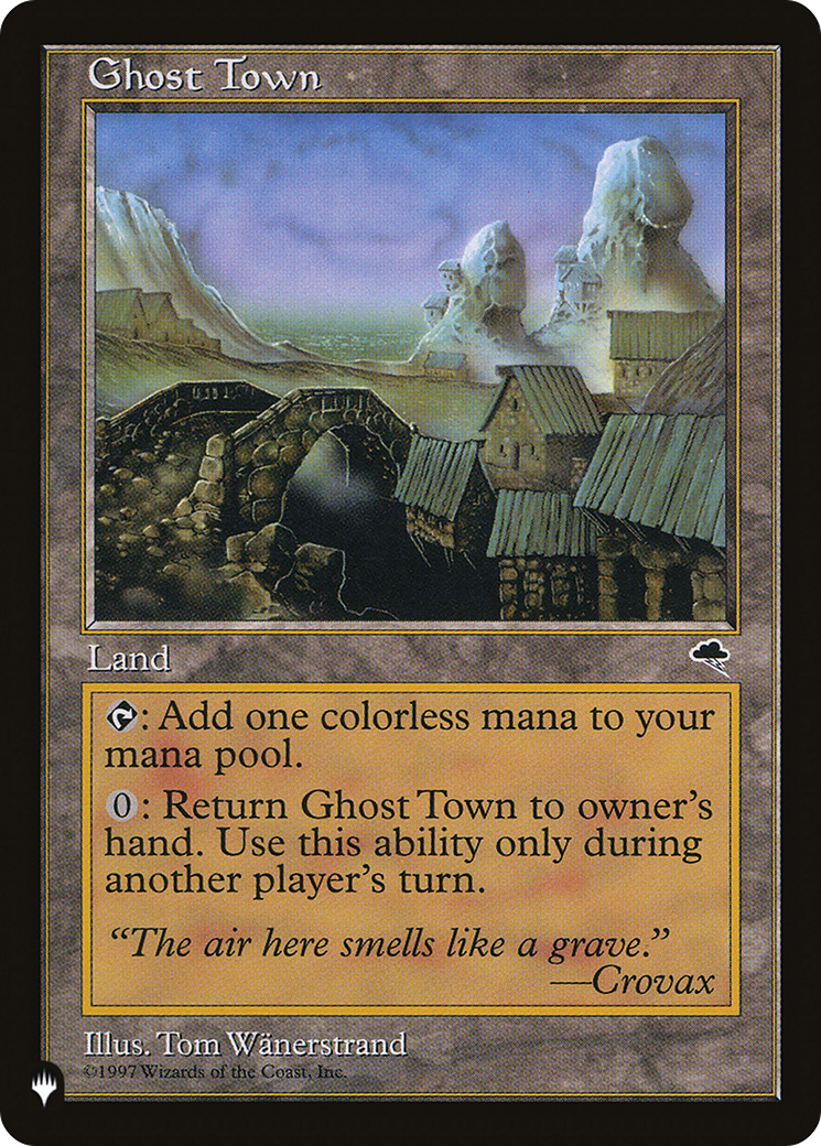 Ghost Town (Retro) - The List