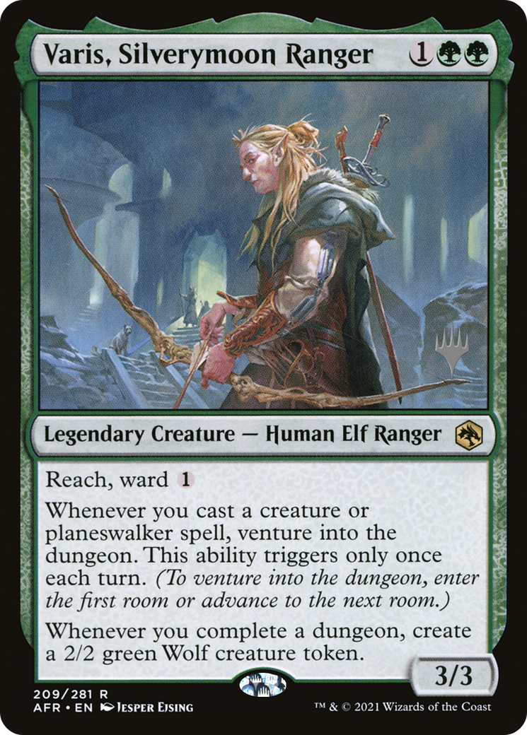 Varis, Silverymoon Ranger (209) - Adventures in the Forgotten Realms Promos