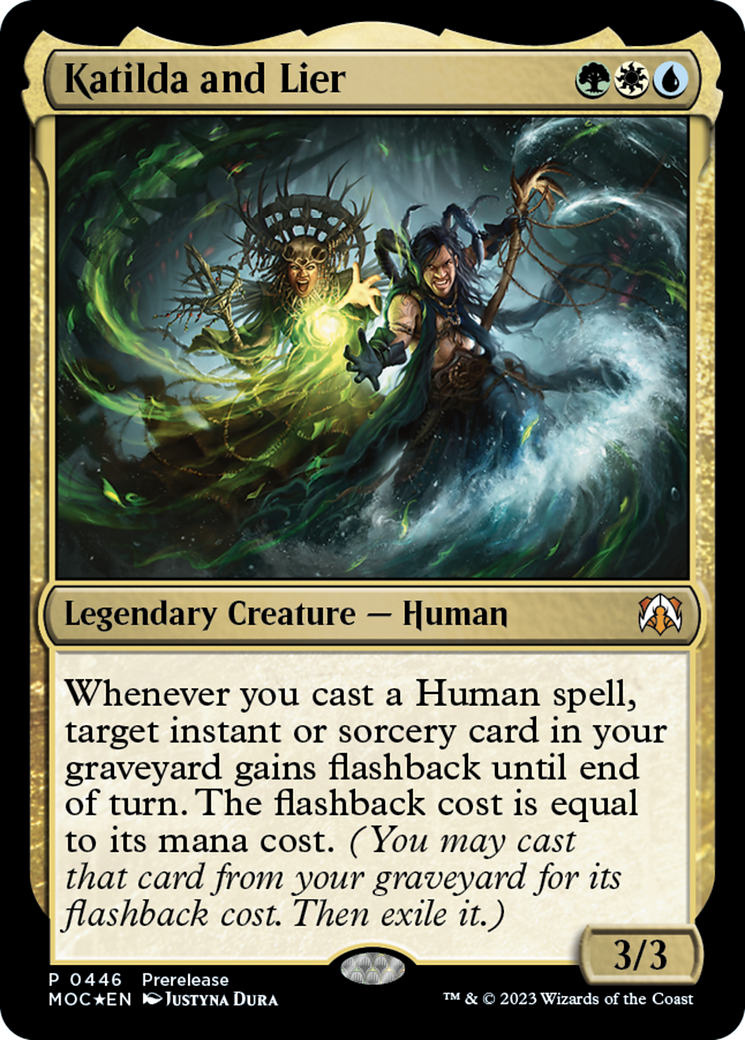 Katilda and Lier (446) - March of the Machine Commander