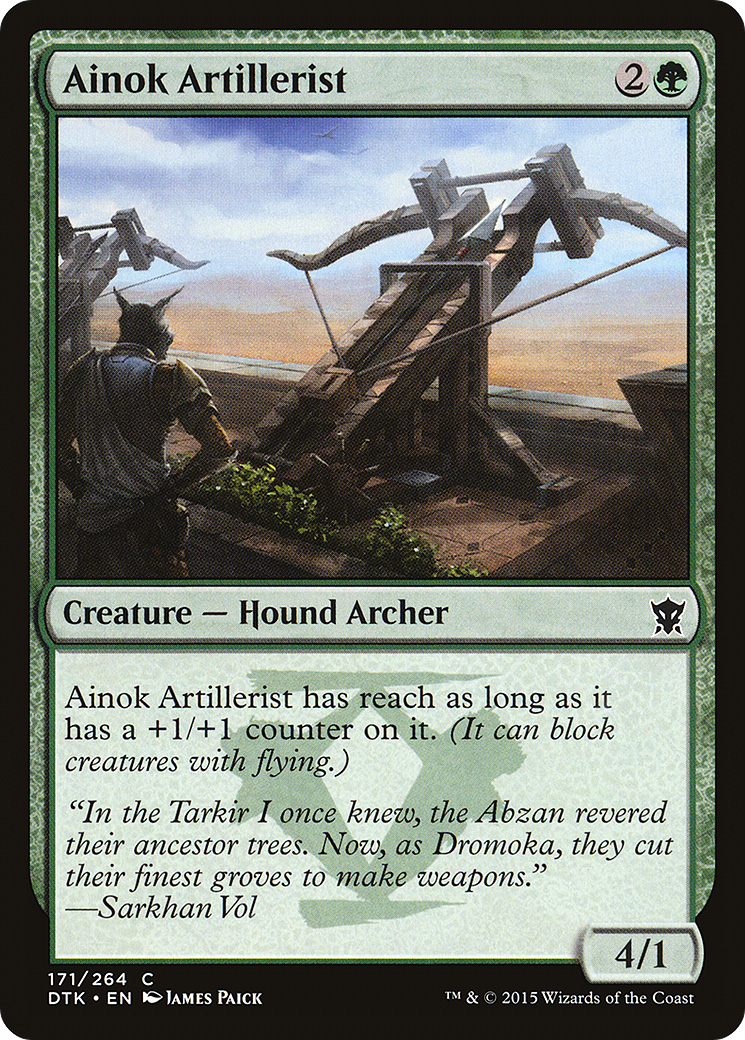 Ainok Artillerist (171) - Dragons of Tarkir