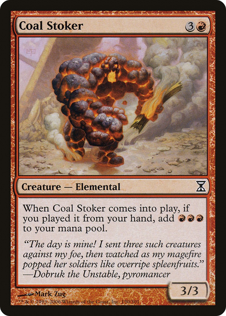 Coal Stoker (150) Foil - Time Spiral