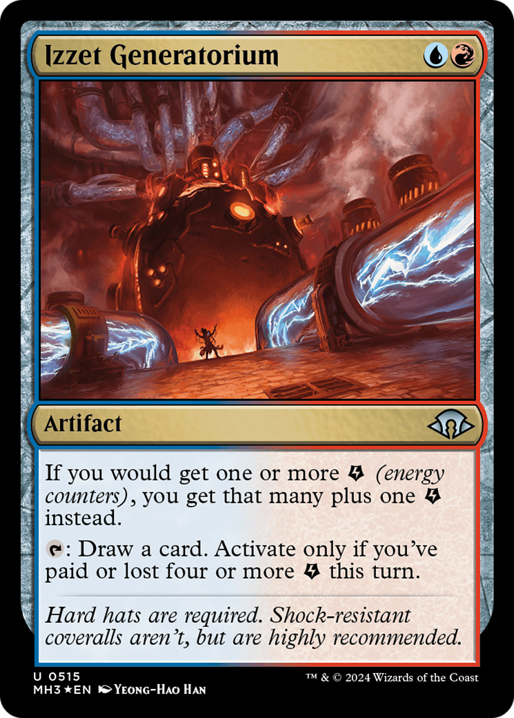 Izzet Generatorium (Ripple Foil) (515) Foil - Modern Horizons 3