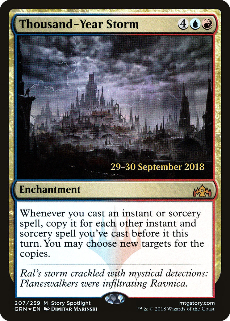 Thousand-Year Storm (207s) Foil - Guilds of Ravnica Promos