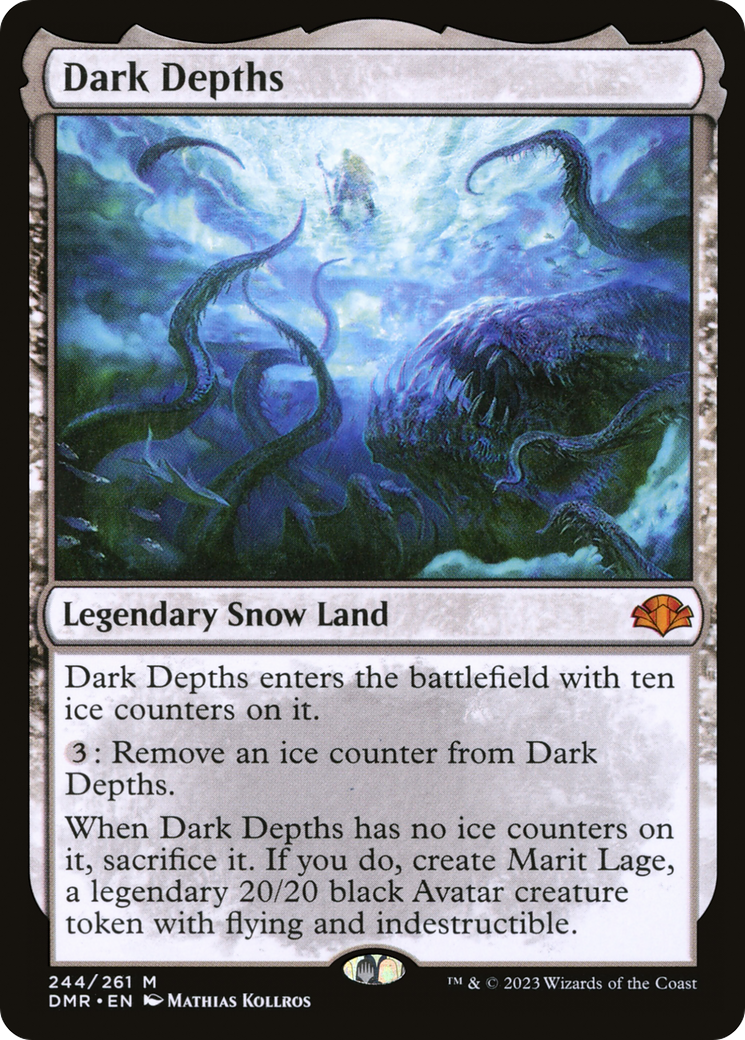 Dark Depths (244) Foil - Dominaria Remastered