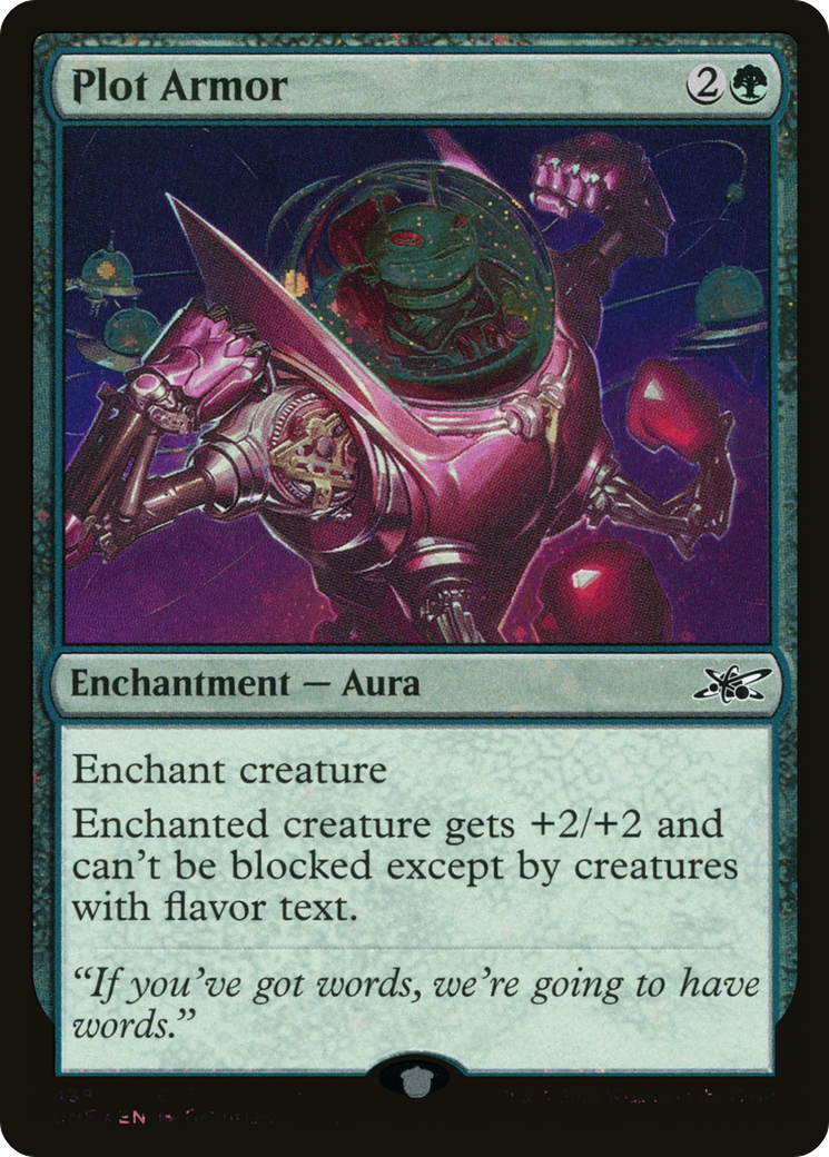 Plot Armor (Galaxy Foil) (438) Foil - Unfinity