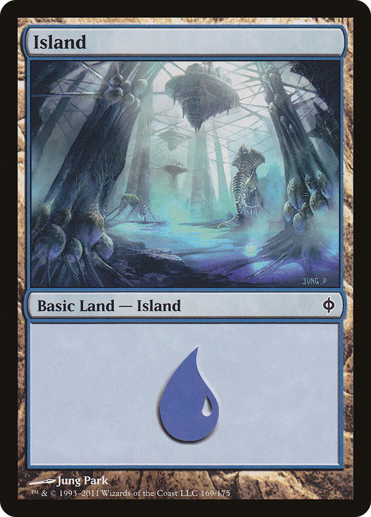 Island (169) - New Phyrexia