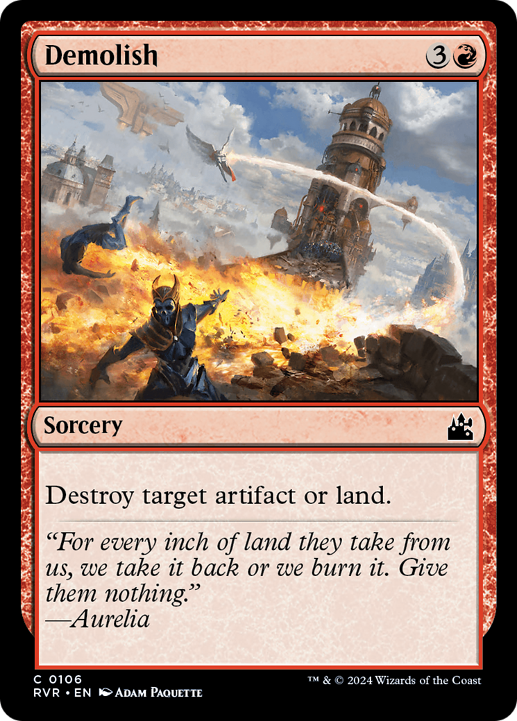 Demolish (106) - Ravnica Remastered