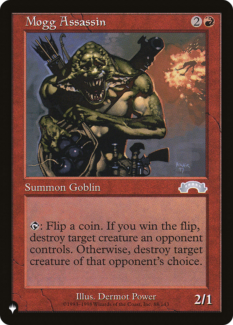 Mogg Assassin (Retro) (EXO-88) - The List