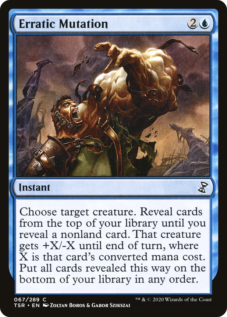 Erratic Mutation (067) Foil - Time Spiral Remastered