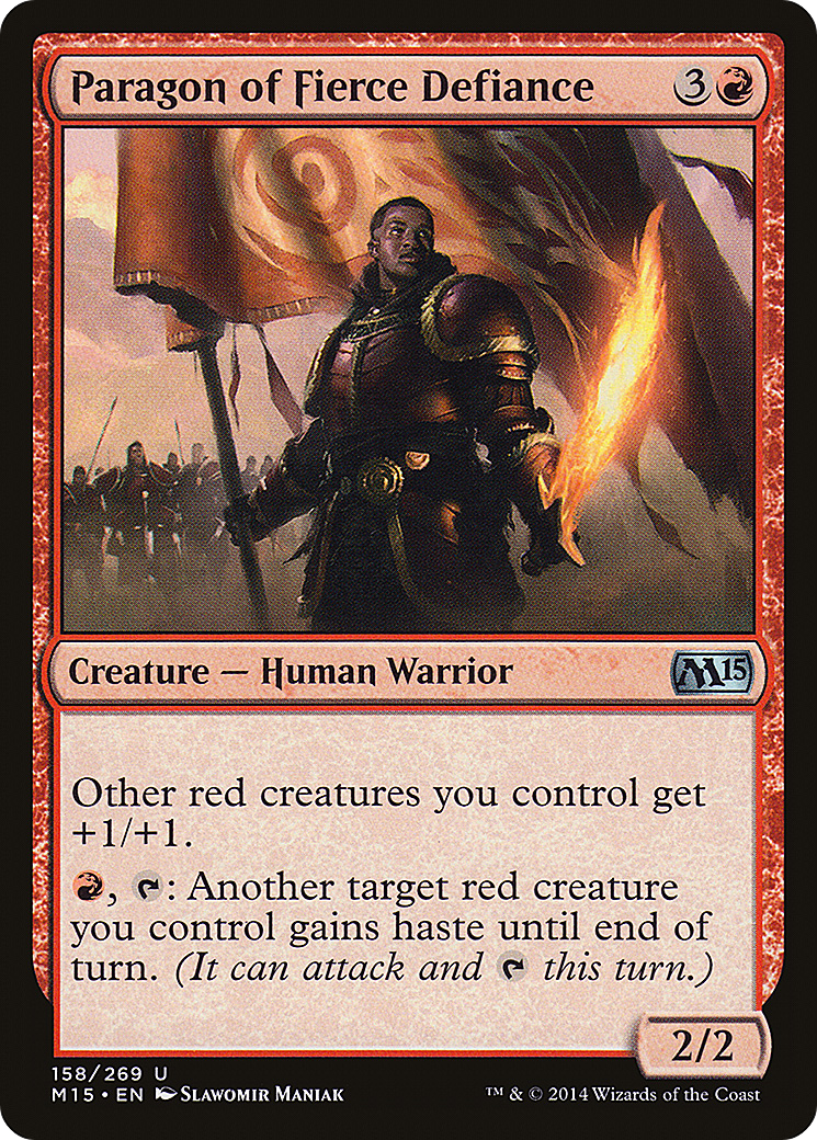 Paragon of Fierce Defiance (158) - Magic 2015