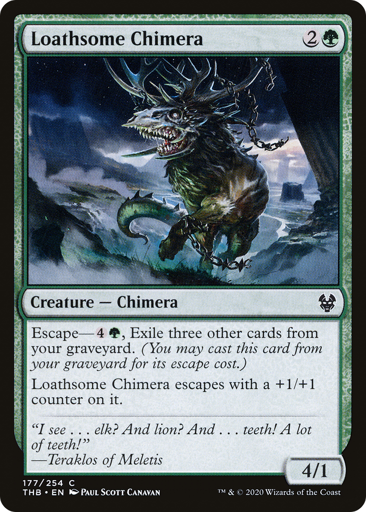 Loathsome Chimera (177) - Theros Beyond Death