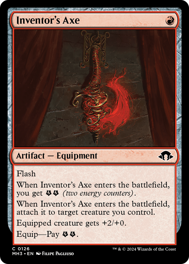 Inventor's Axe (126) Foil - Modern Horizons 3