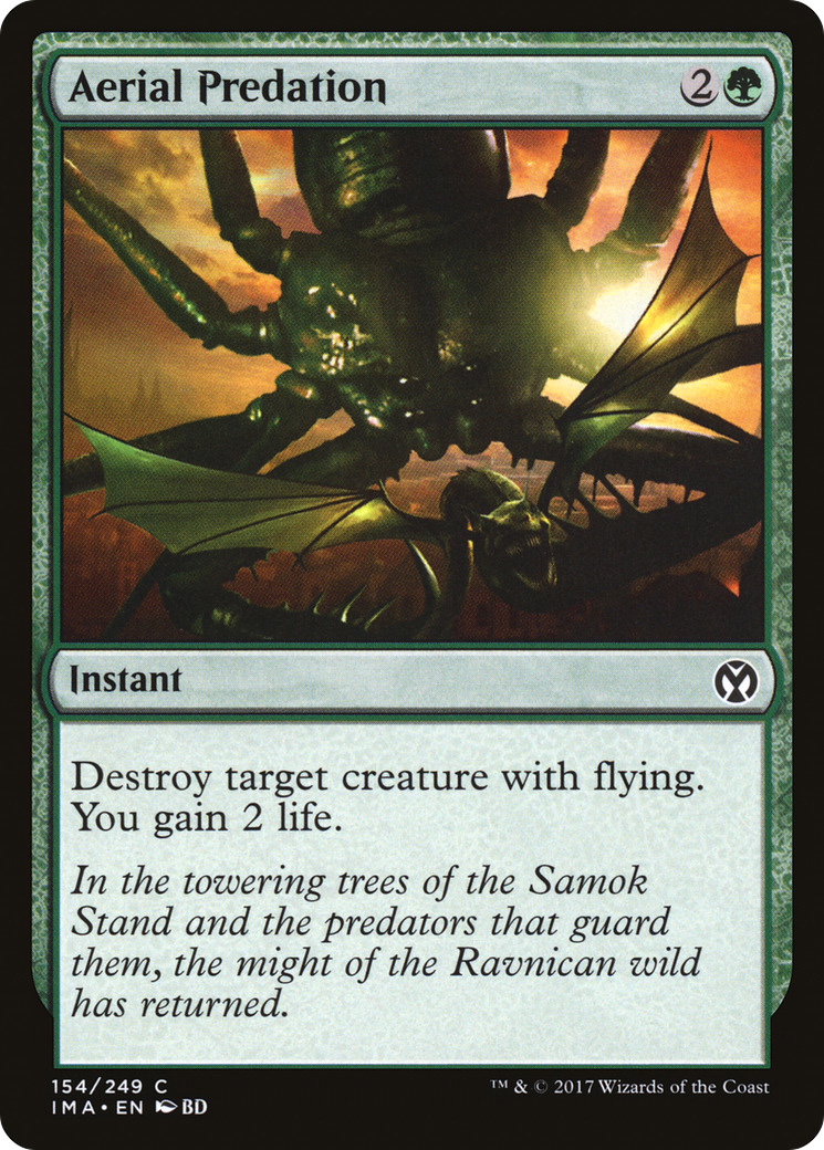 Aerial Predation (154) - Iconic Masters