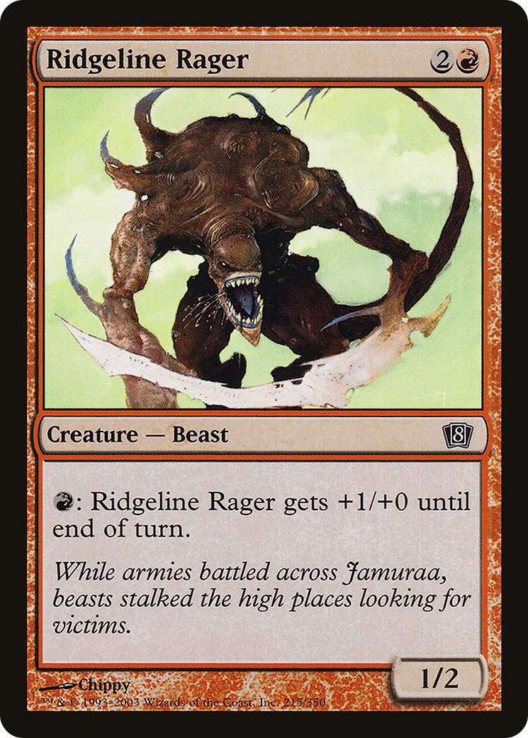 Ridgeline Rager (215) - Eighth Edition
