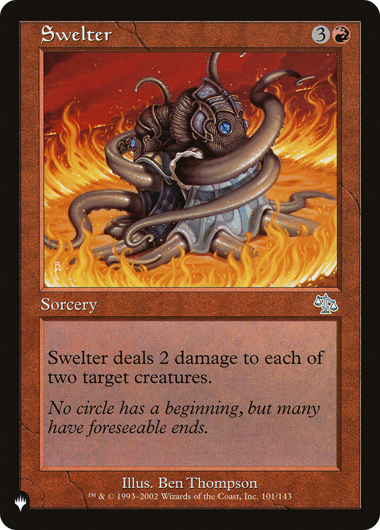 Swelter (Retro) (JUD-101) - The List