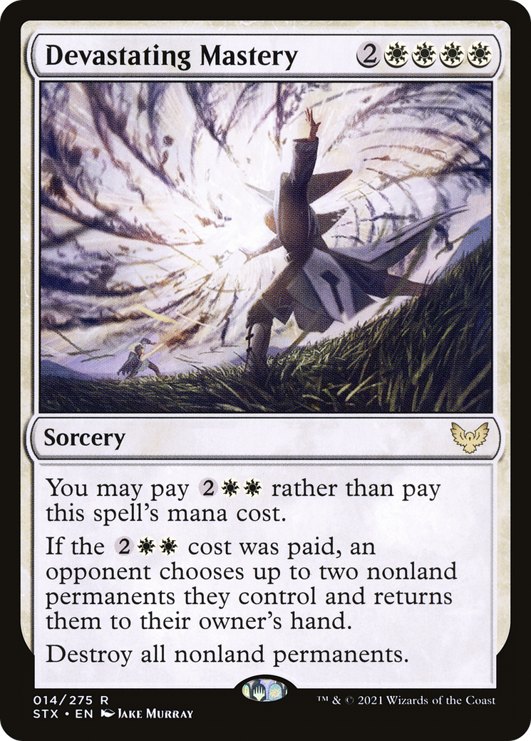 Devastating Mastery (014) Foil - Strixhaven: School of Mages