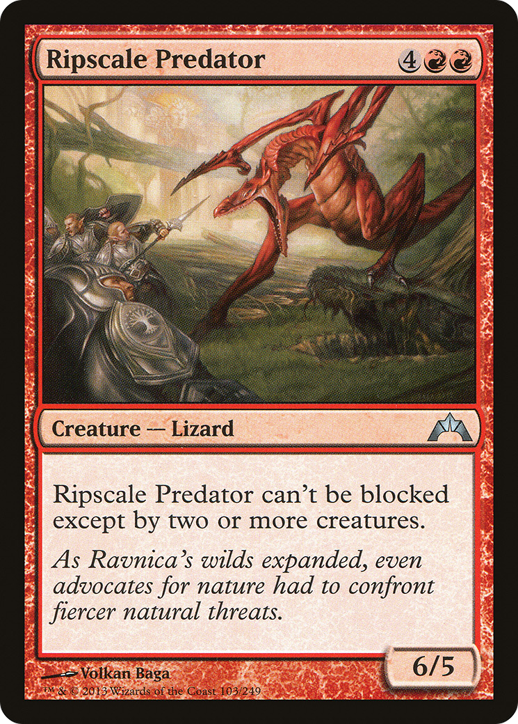 Ripscale Predator (103) Foil - Gatecrash