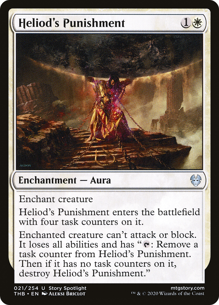 Heliod's Punishment (021) Foil - Theros Beyond Death