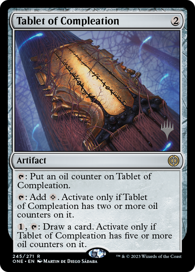 Tablet of Compleation (245) - Phyrexia: All Will Be One Promos
