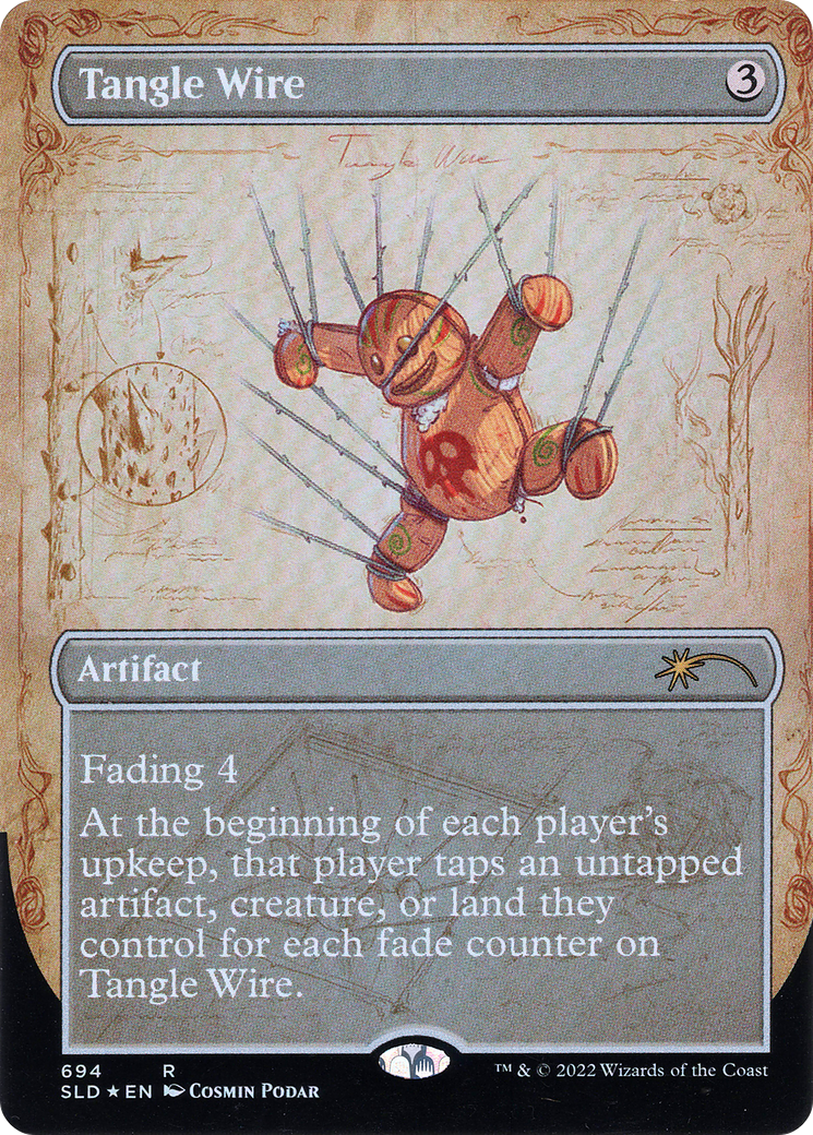 Tangle Wire (Borderless) (694) Foil - Secret Lair Drop