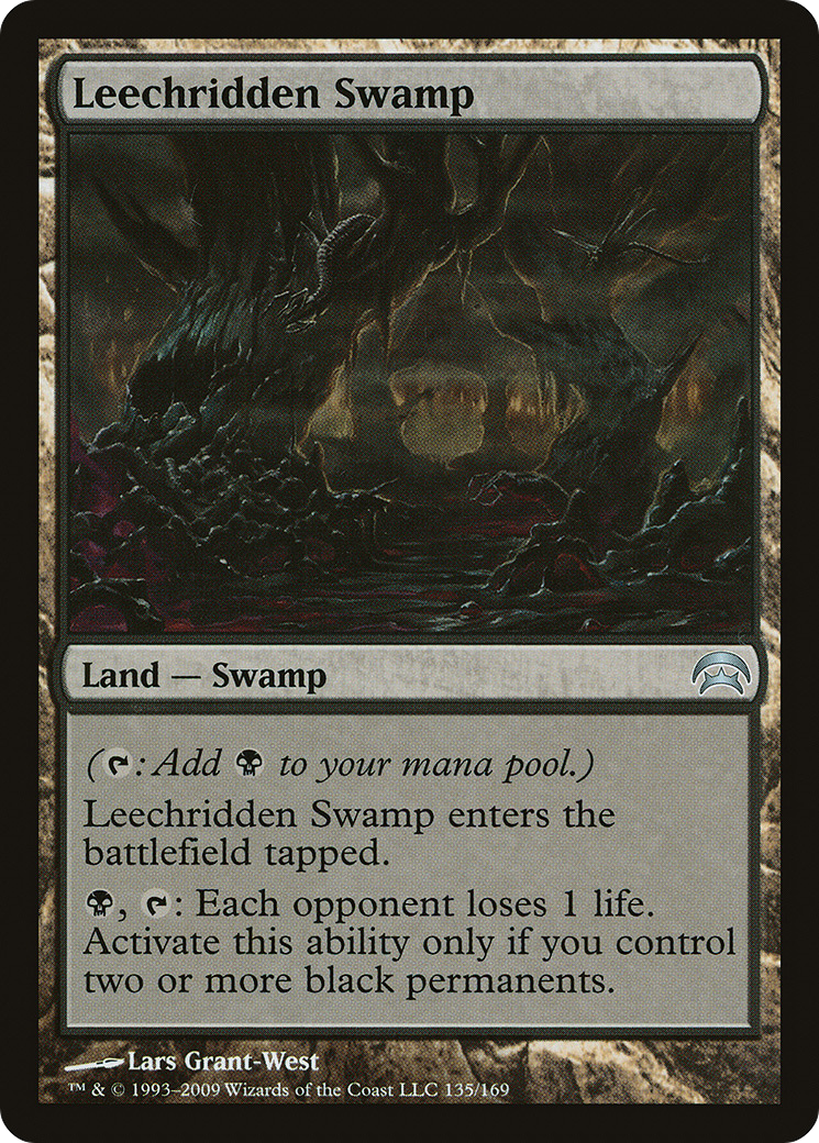 Leechridden Swamp (135) - Planechase