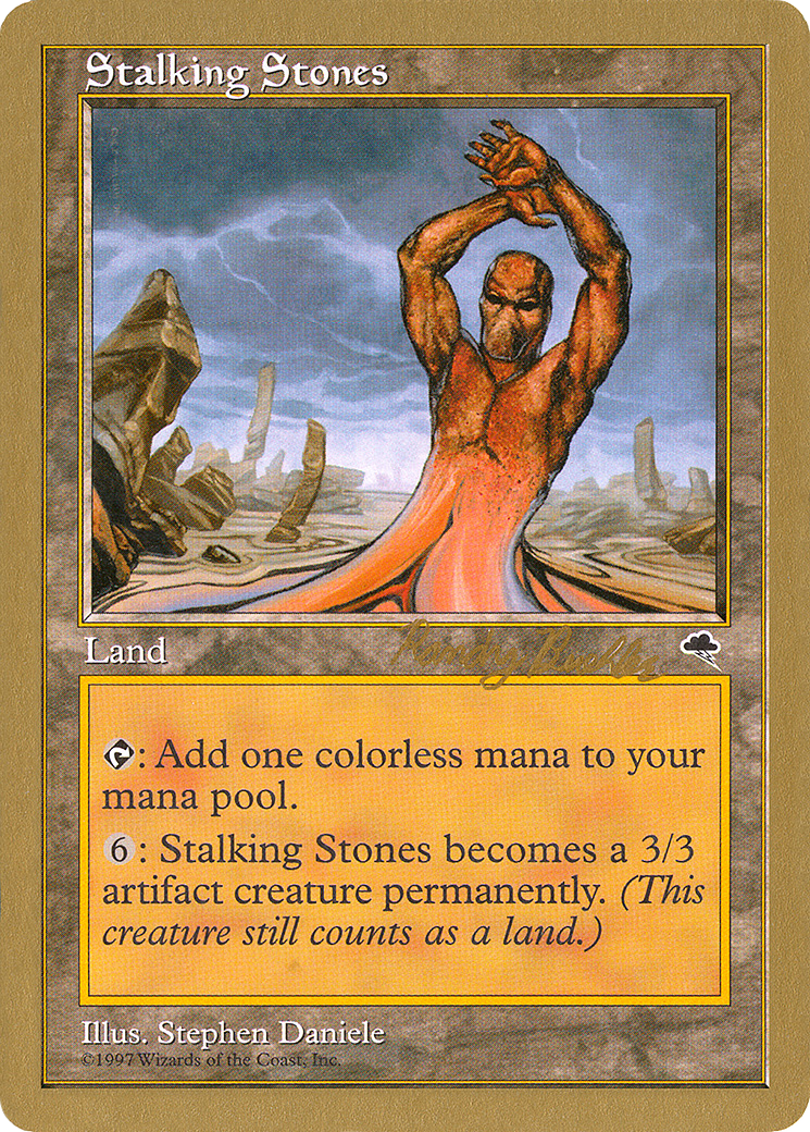 Stalking Stones - 1998 Randy Buehler (TMP) (Retro) - World Championship Decks 1998