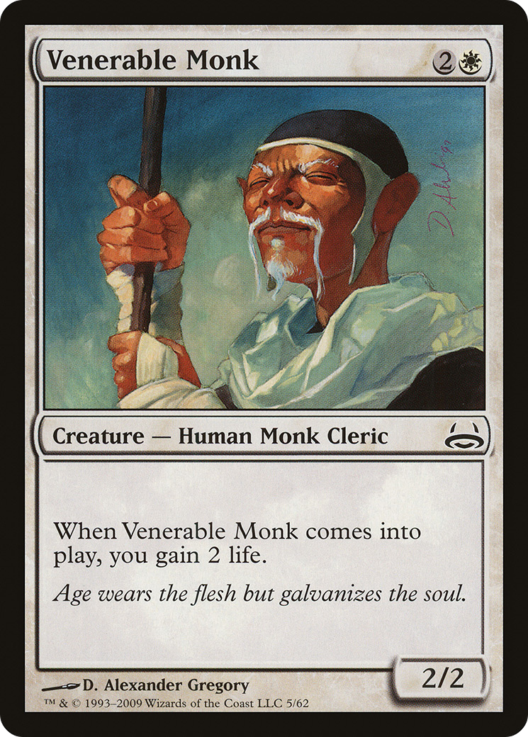 Venerable Monk (005) - Duel Decks: Divine vs. Demonic