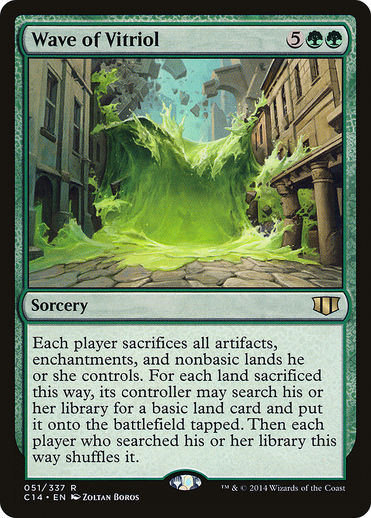 Wave of Vitriol (051) - Commander 2014