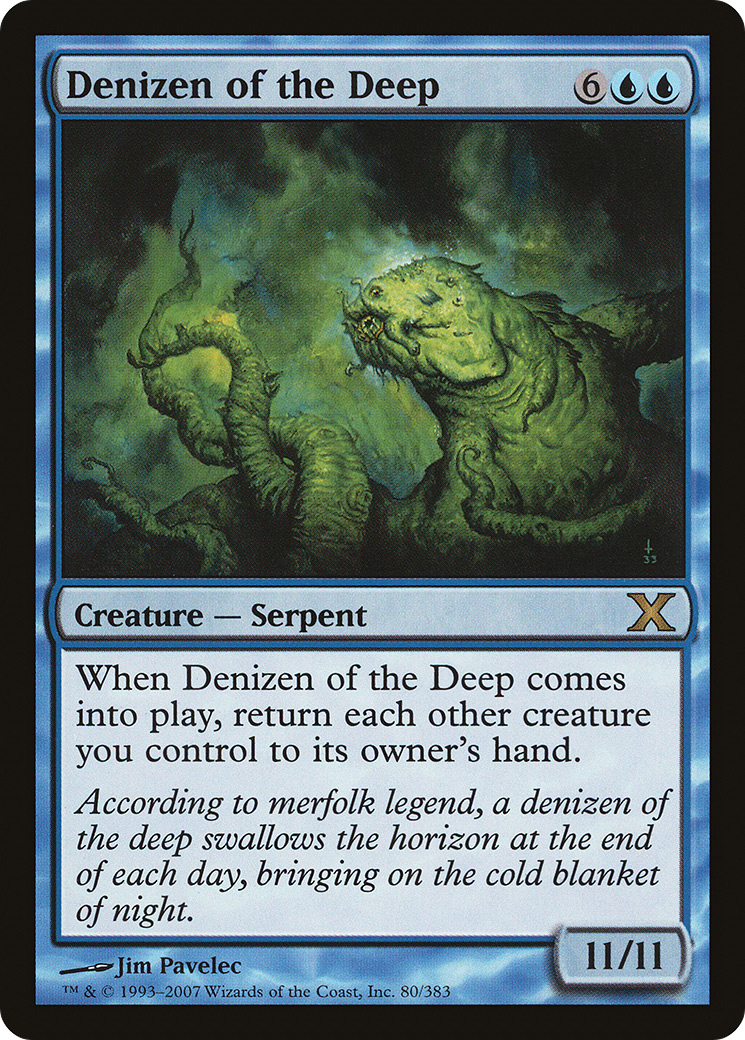 Denizen of the Deep (080) - Tenth Edition