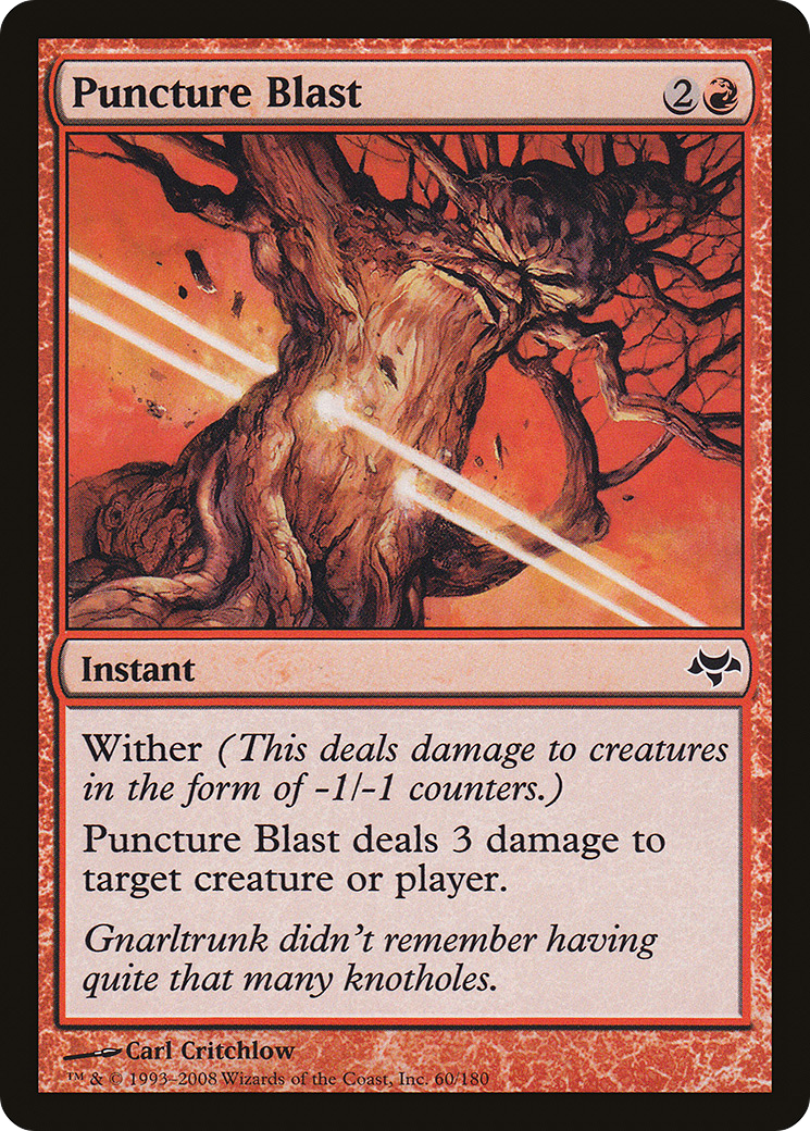 Puncture Blast (060) Foil - Eventide