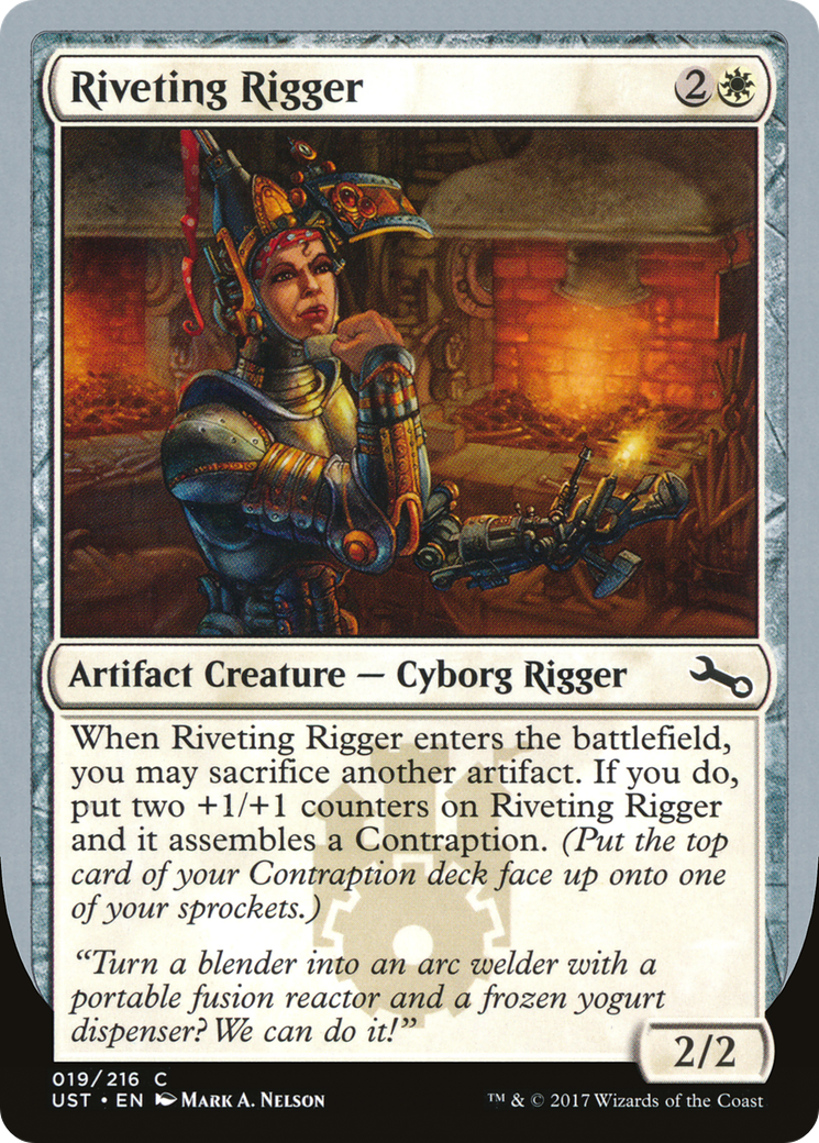 Riveting Rigger (019) - Unstable