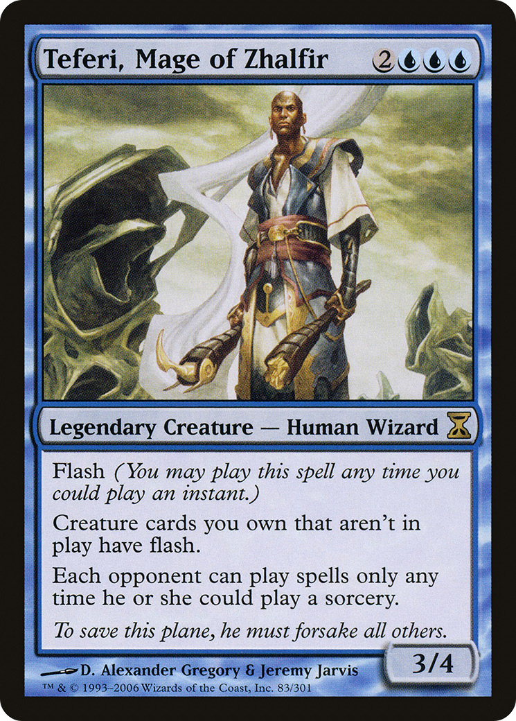 Teferi, Mage of Zhalfir (083) - Time Spiral