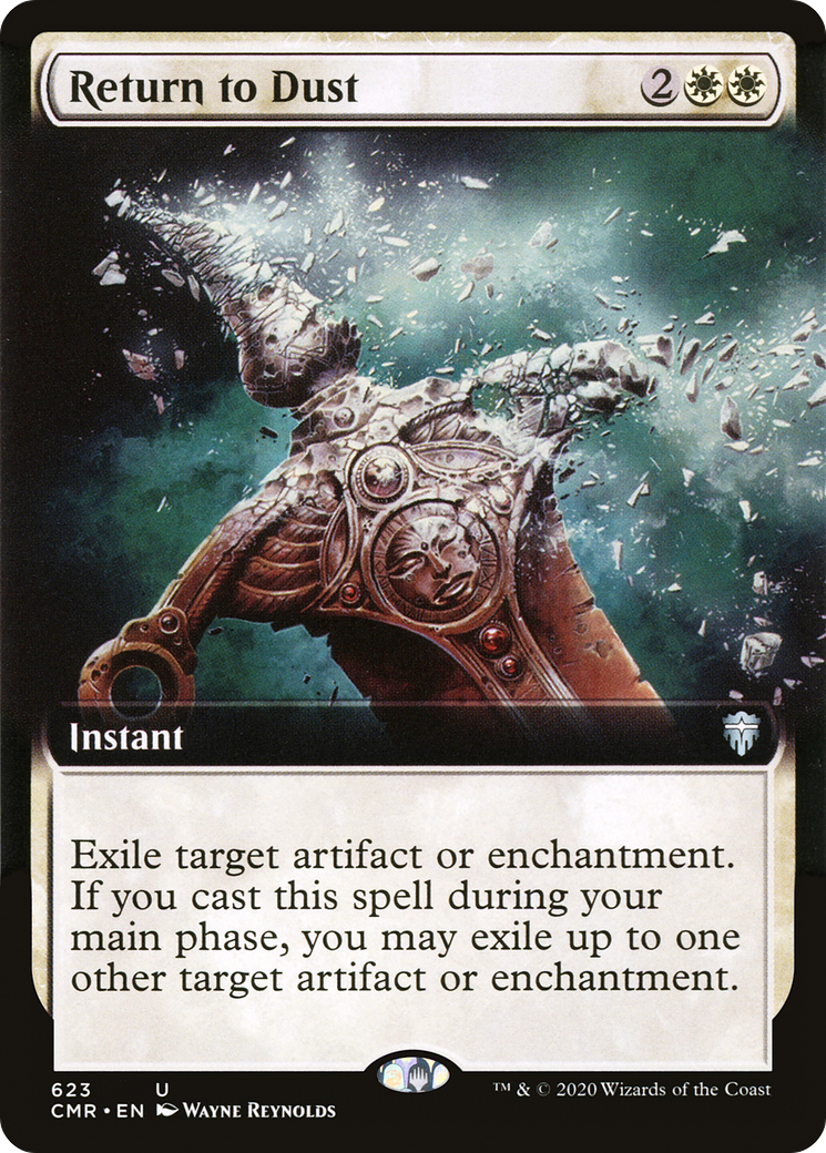 Return to Dust (Extended Art) (623) Foil - Commander Legends