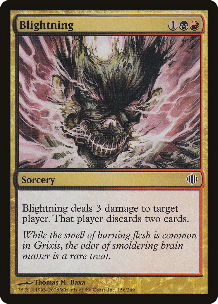 Blightning (156) Foil - Shards of Alara
