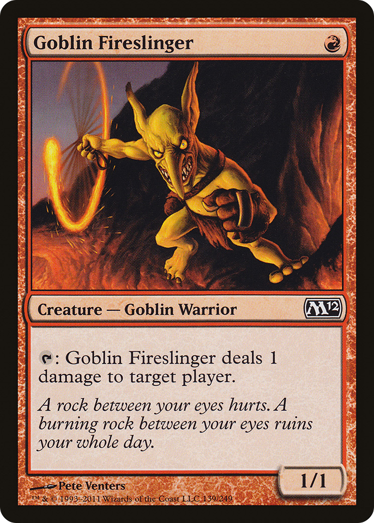Goblin Fireslinger (139) - Magic 2012