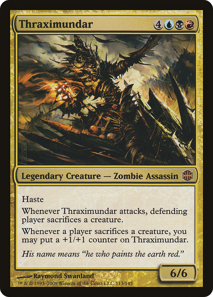 Thraximundar (113) Foil - Alara Reborn