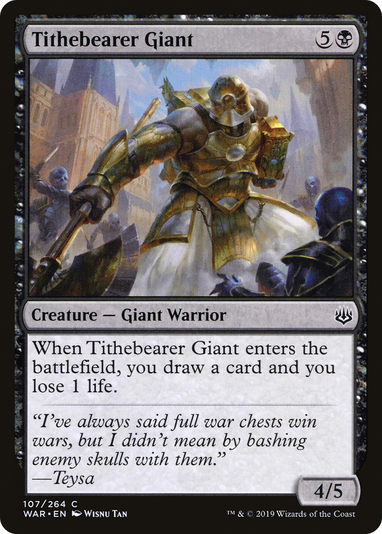 Tithebearer Giant (107) - War of the Spark