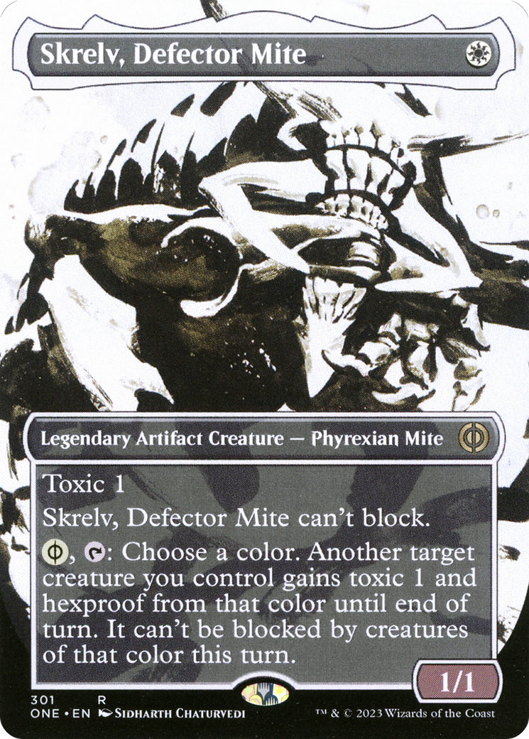 Skrelv, Defector Mite (Showcase) (301) Foil - Phyrexia: All Will Be One