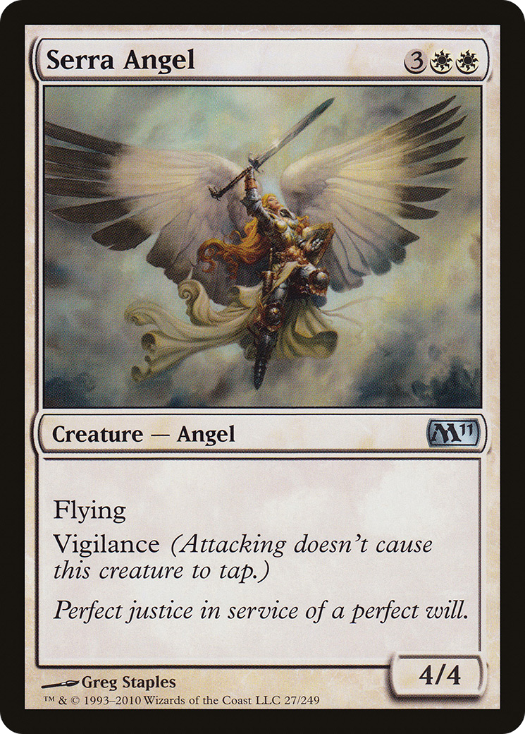 Serra Angel (027) - Magic 2011