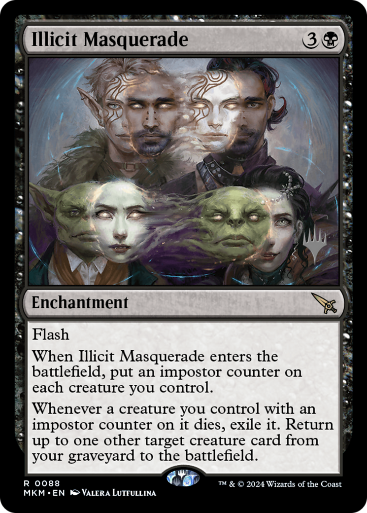 Illicit Masquerade (088) - Murders at Karlov Manor Promos